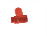 Fisa bujie, unghi: 90&deg;, filet bujie: 14mm, conexiune: SAE nut, carcasa: Silicone, spark plug cap colour: red, NGK
