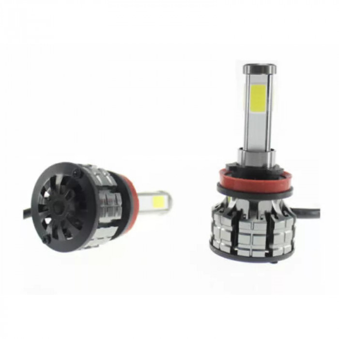 Set 2 Becuri auto LED K9 H7, 60W