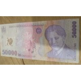 Romania postdecembrista 50000 lei 2001