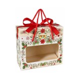 Gentuta pentru cadouri carton multicolor II cm 18,5 x 8,5 x 16 H