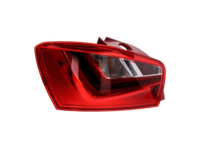 Stop spate, lampa Seat Ibiza (6j), 04.2012-2017, model: 3 usi, montare spate, stanga, LED; carcasa rosie; MAGNETI MARELLI