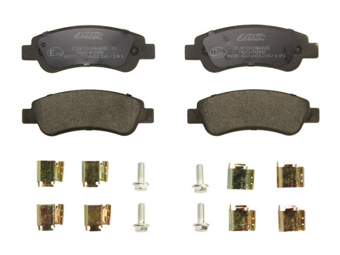 Set placute frana,frana disc PEUGEOT BOXER platou / sasiu (2006 - 2016) ABE C2F009ABE