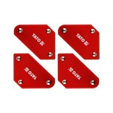 Cumpara ieftin Set 4 magneți pentru sudură Yato YT-08677