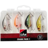 Set voblere DAM Crank Pack 3-5cm
