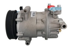 Compresor aer conditionat Ford Transit, 04.2009-09.2011, motorizare 2.2 TDCI 62kw/81/85/96/103kw, diesel, rola curea 127 mm, 6 caneluri, tip Sanden: foto