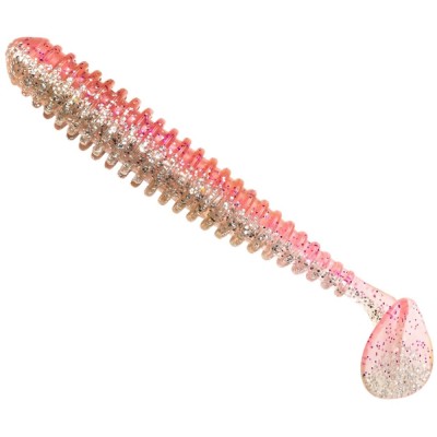 Shad Berkley PowerBait Swimmer Soft, Cotton Candy, 7cm, 8buc/plic foto