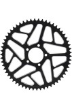 Croc spate pentru lanț de motocicletă, croc cu 54 dinți, croc de antrenare spate din aluminiu 7075