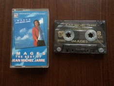 jean michel jarre images the best of caseta audio muzica ambientala synth pop