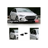 Capace Oglinzi Batman Hyundai Elantra VI 2016-2018 Negru Lucios ALM, Set 2 Buc, Tuning Auto Exterior