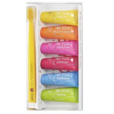 Set Paste de Dinti, Curaprox, BeYou, Impotriva Cariilor, fara SLS, cu Fluor, 6 Arome, 10ml