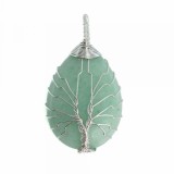PANDANTIV &quot;POMUL VIETII&quot; CRISTAL DE AVENTURIN VERDE
