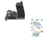 Suport fixare far Skoda Karoq, 08.2017-04.2022; Karoq, 02.2022-, partea stanga, original,