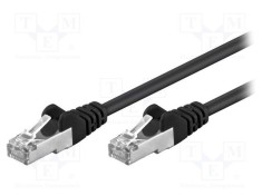 Cablaj Patch Cord F/UTP 5e 30m 26AWG Goobay Negru PVC