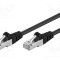 Cablaj Patch Cord F/UTP 5e 30m 26AWG Goobay Negru PVC