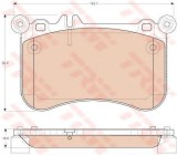 Set placute frana,frana disc MERCEDES E-CLASS (W212) (2009 - 2016) TRW GDB1972