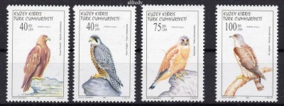 CIPRU - TURC 1997, Fauna, Pasari, serie neuzata, MNH foto