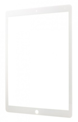 Geam Sticla + OCA iPad Pro 2, 12.9 (2017) A1670, A1671, A1821, Alb foto