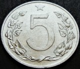 Cumpara ieftin Moneda 5 HALERU - RS CEHOSLOVACIA, anul 1954 * cod 3984 = excelenta
