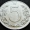 Moneda 5 HALERU - RS CEHOSLOVACIA, anul 1954 * cod 3984 = excelenta