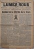 Ziar LUMEA NOUĂ, 1898, 4 pg format mare/ &rdquo;Scandalul de la Sinagoga Baron Hirsch&rdquo;