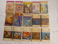 Colectia CUTEZATORII - ed. Tineretului - 15 volume - bibliofilie - colectie foto
