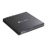 Switch TP-Link cu management, Omada 26-Port 10G SFP+ Stackable L3 Managed Aggregation Switch cu 6 porturi 25G SFP+, &quot;SX6632YF&quot; (timbru verde 2 lei)
