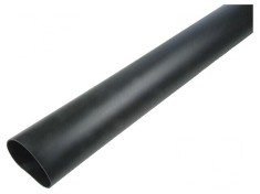 Manșon Termocontractabil cu Adeziv 63mm 1m Negru