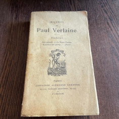 Oeuvres de Paul Verlaine. Poesies