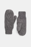 Eisbar mănuși cu l&acirc;nă Afra Mittens culoarea gri, E80135