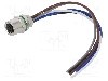 Conector M8, 5 pini, clasa etanseitate IP65, IP67, DEGSON ELECTRONICS - SD-M8B-05P-FF-SH7B10-00A(H)
