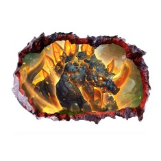 Sticker decorativ cu Dinozauri, 85 cm, 4314ST-1