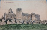 Carte postala, Ungaria, Ruinele castelului Solymos, perioada interbelica