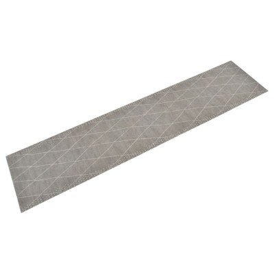 vidaXL Covor de bucătărie lavabil Rhombus, 60x300cm, catifea foto
