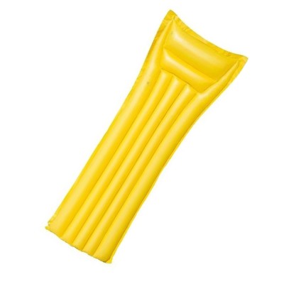 Saltea gonflabila galben, 167x62 cm, 7Toys foto
