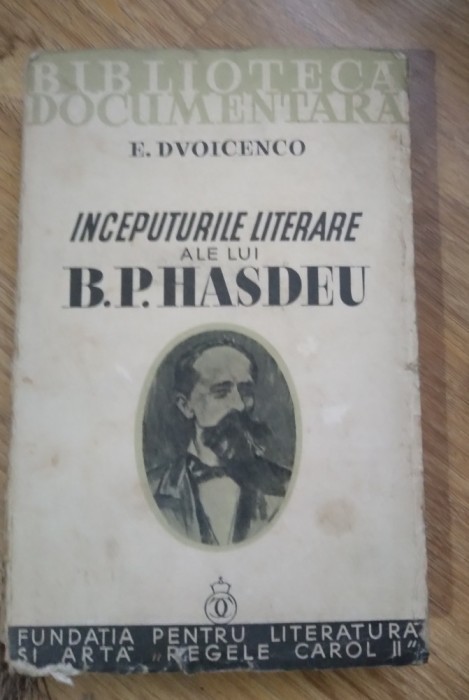 A. Inceputuri Literare B. P. Hasdeu