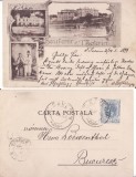 Turnu Severin ( Mehedinti )-Colaj -litografie 1899