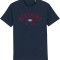 Tricou cu maneca scurta pentru copii REDSKINS Junior, unisex, bleumarin, T12A, 12 ani - OUTLET