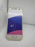 Husa 360 pentru fata si spate Samsung Galaxy S7 G930 Cablu De Date Cadou, Transparent