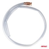 Furtun pentru transfer combustibil cu diuza din cupru, 2 m, Amio