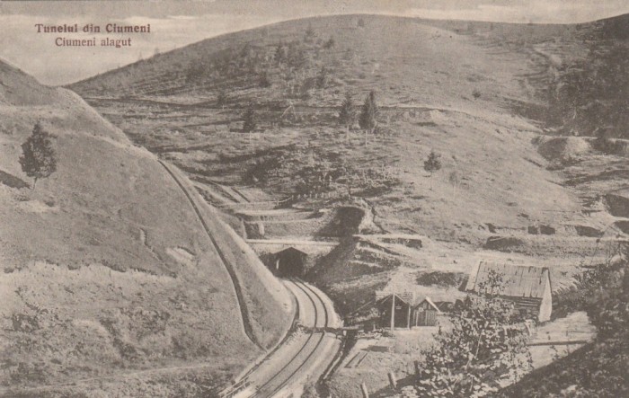 TUNELUL FEROVIAR DIN CIUMENI - HARGHITA ROMANIA.