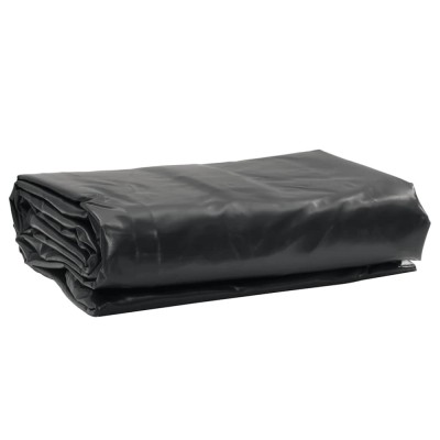 Prelată, negru, 1x2,5 m, 650 g/m&amp;sup2; foto