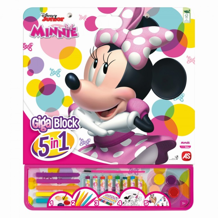 Minnie Set Pentru Desen Giga Block 5 In 1