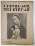 UNIVERSUL LITERAR , No.1 , 1927