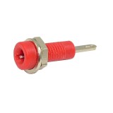 Borna mama 3mm, 24x7 mm, rosu, plastic, 122544