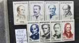 1958-Franta YT=1142-1149 2 set MH, Nestampilat