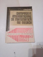 OLIMPIADELE INTERNATIONALE DE MATEMATICA ALE ELEVILOR ~ I. CUCULESCU