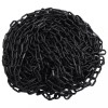 Gossi lant de avertizare, negru, 30 m, &Oslash;4 mm, plastic