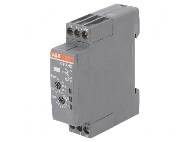 Timer Electronic SPDT pentru Șină DIN 24-240V AC/DC