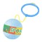 Minge pentru sarit, flippy, tip coarda hula hoop, cerc 12 cm, coarda 52 cm, minge 12 x 11 cm, functie iluminat, 4-6 ani, plastic, albastru