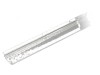 Profil LED Incastrat 2m Aluminiu Natural TOPMET GROOVE10 - Corpuri de iluminat liniare, montaj facil